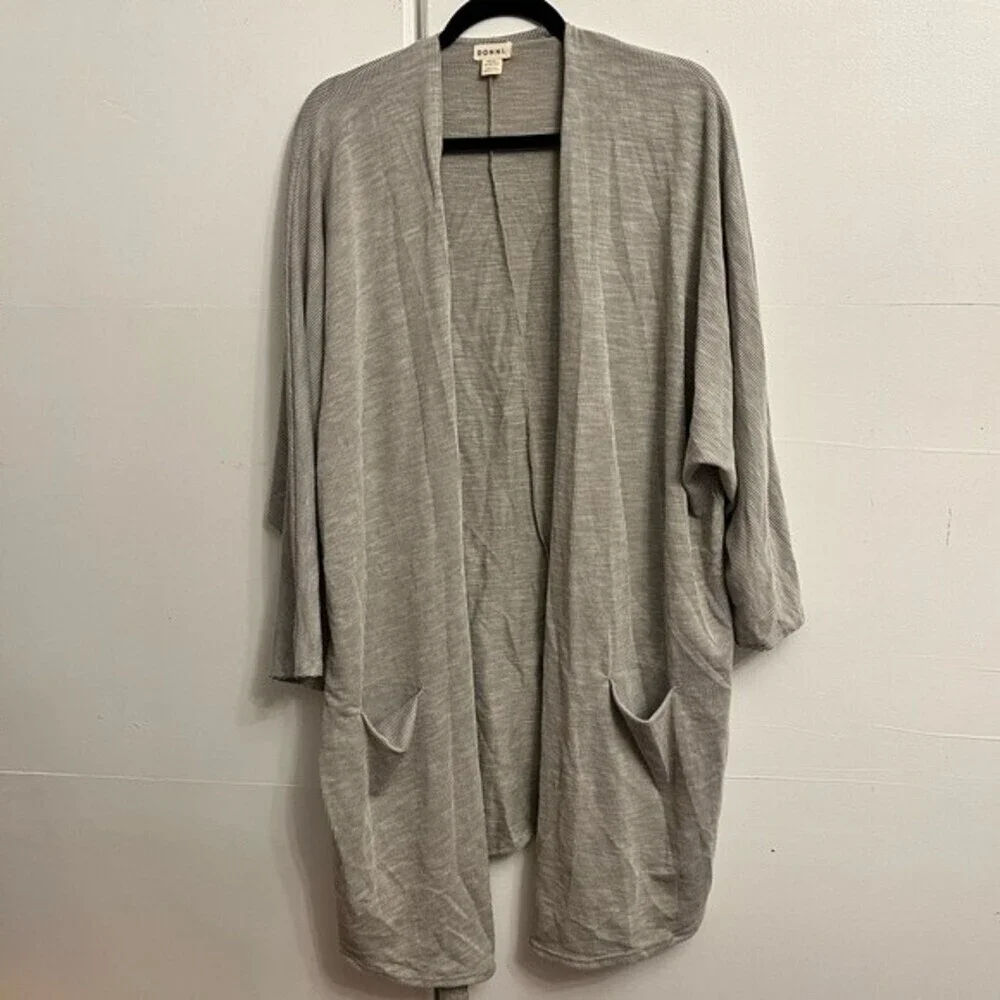 Donni OSFA Ribbed Cardigan